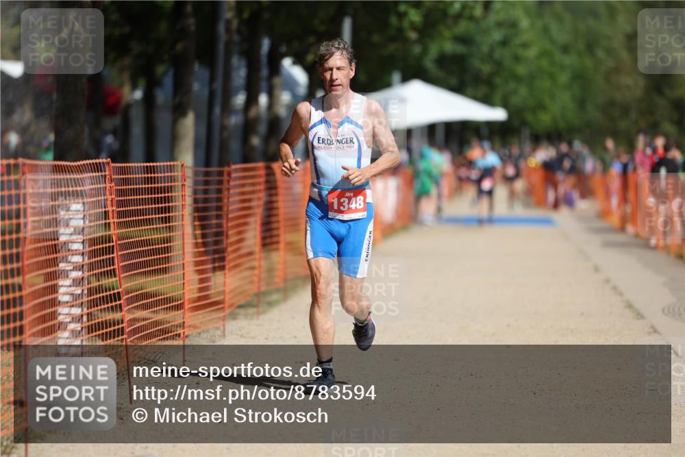 07.09.2025 - 19. Norderstedt Triathlon Michael Strokosch http://msf.ph/oto/8783594 07.09.2025 12:14:54 Laufen 1348 meine-sportfotos.de