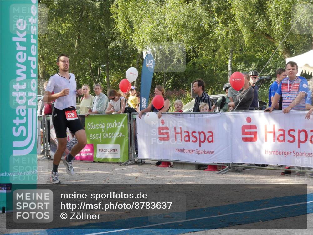 07.09.2025 - 19. Norderstedt Triathlon Zöllner http://msf.ph/oto/8783637 07.09.2025 11:58:31 Ziel 276 meine-sportfotos.de