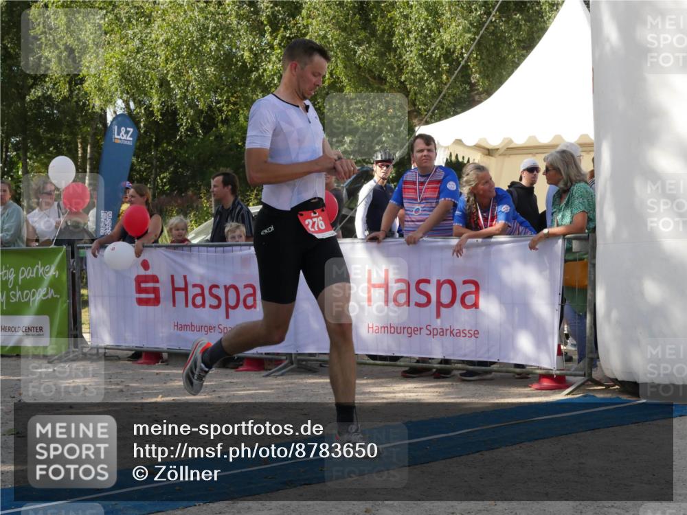 07.09.2025 - 19. Norderstedt Triathlon Zöllner http://msf.ph/oto/8783650 07.09.2025 11:58:32 Ziel 276 meine-sportfotos.de