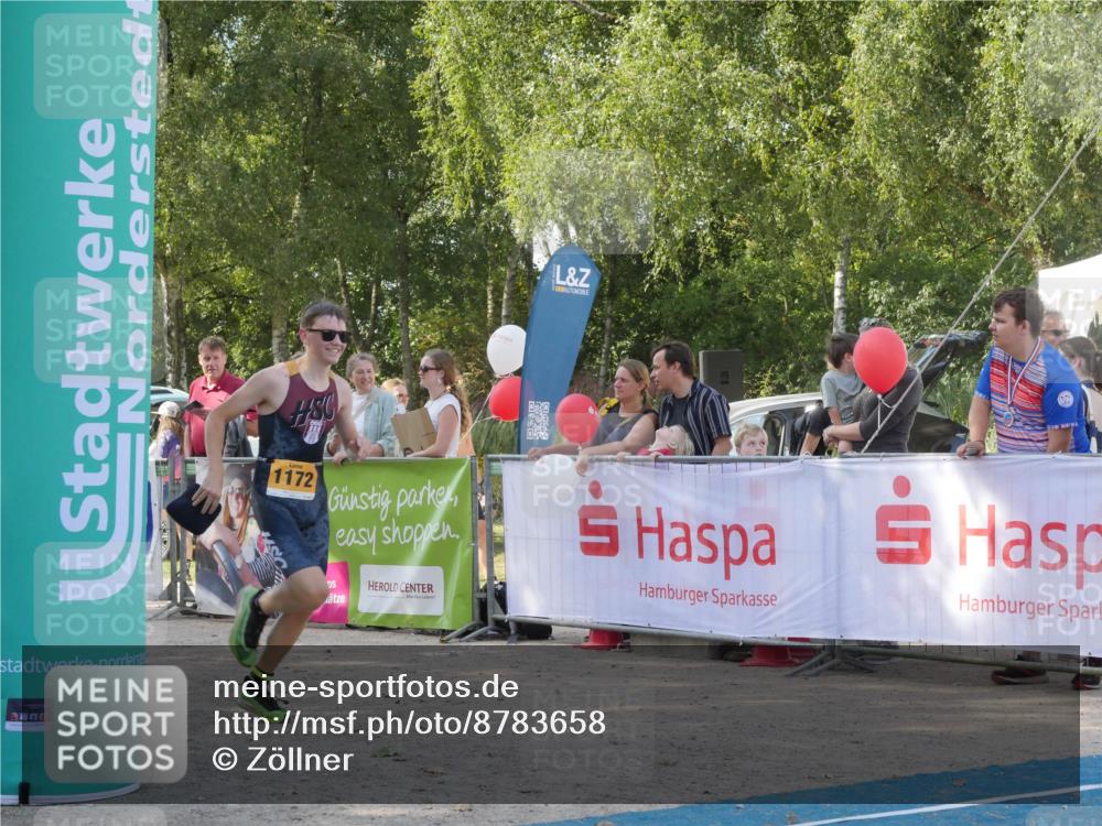 07.09.2025 - 19. Norderstedt Triathlon Zöllner http://msf.ph/oto/8783658 07.09.2025 11:58:52 Ziel 1172 meine-sportfotos.de