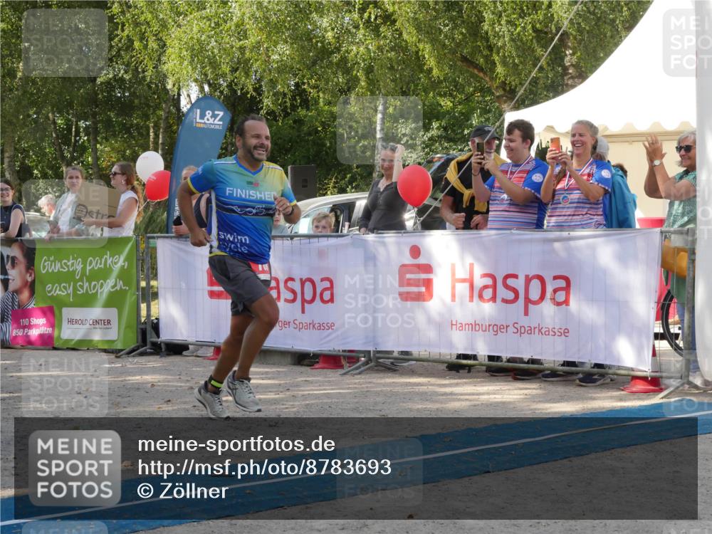 07.09.2025 - 19. Norderstedt Triathlon Zöllner http://msf.ph/oto/8783693 07.09.2025 11:59:40 Ziel 760 meine-sportfotos.de