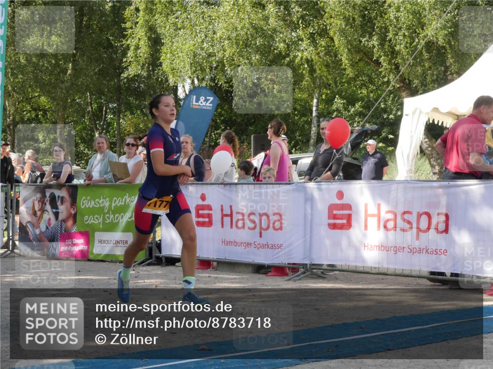 07.09.2025 - 19. Norderstedt Triathlon Zöllner http://msf.ph/oto/8783718 07.09.2025 12:00:00 Ziel 1177 meine-sportfotos.de