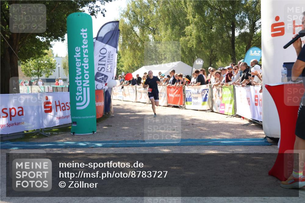07.09.2025 - 19. Norderstedt Triathlon Zöllner http://msf.ph/oto/8783727 07.09.2025 13:06:04 Ziel 761 meine-sportfotos.de
