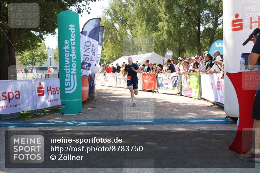 07.09.2025 - 19. Norderstedt Triathlon Zöllner http://msf.ph/oto/8783750 07.09.2025 13:06:05 Ziel 761 meine-sportfotos.de