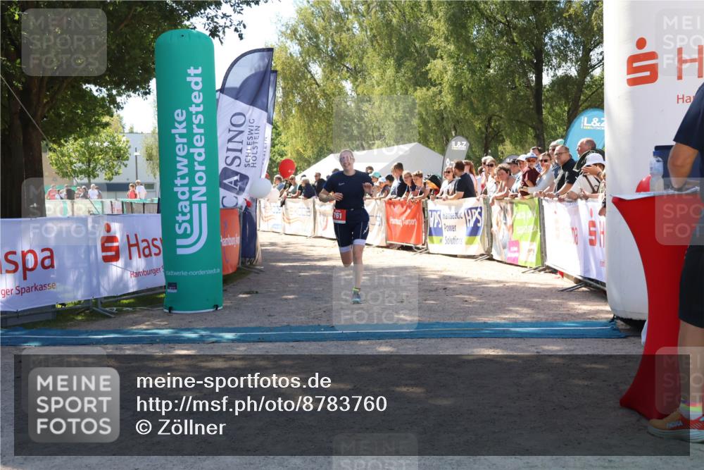 07.09.2025 - 19. Norderstedt Triathlon Zöllner http://msf.ph/oto/8783760 07.09.2025 13:06:06 Ziel 761 meine-sportfotos.de