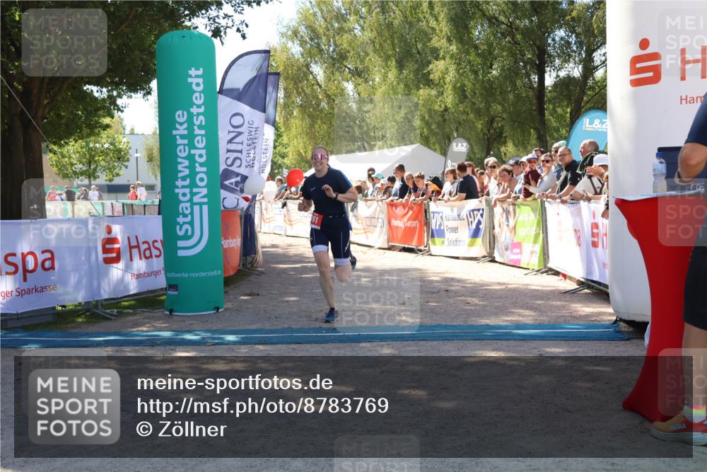 07.09.2025 - 19. Norderstedt Triathlon Zöllner http://msf.ph/oto/8783769 07.09.2025 13:06:06 Ziel 761 meine-sportfotos.de