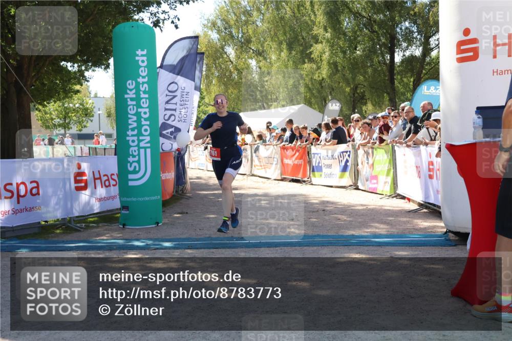 07.09.2025 - 19. Norderstedt Triathlon Zöllner http://msf.ph/oto/8783773 07.09.2025 13:06:06 Ziel 761 meine-sportfotos.de
