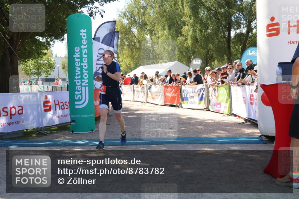 07.09.2025 - 19. Norderstedt Triathlon Zöllner http://msf.ph/oto/8783782 07.09.2025 13:06:07 Ziel 761 meine-sportfotos.de