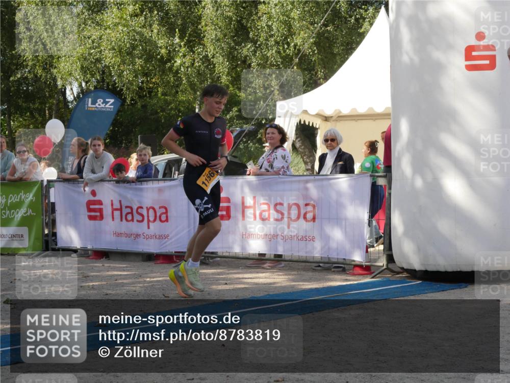 07.09.2025 - 19. Norderstedt Triathlon Zöllner http://msf.ph/oto/8783819 07.09.2025 12:01:34 Ziel 1156 meine-sportfotos.de