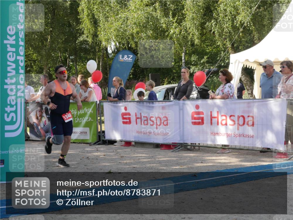 07.09.2025 - 19. Norderstedt Triathlon Zöllner http://msf.ph/oto/8783871 07.09.2025 12:02:56 Ziel 1340 meine-sportfotos.de