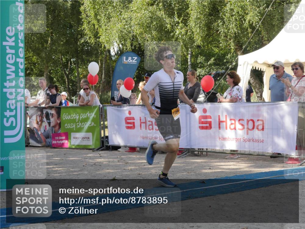 07.09.2025 - 19. Norderstedt Triathlon Zöllner http://msf.ph/oto/8783895 07.09.2025 12:03:07 Ziel 1194, 1207, 1341 meine-sportfotos.de