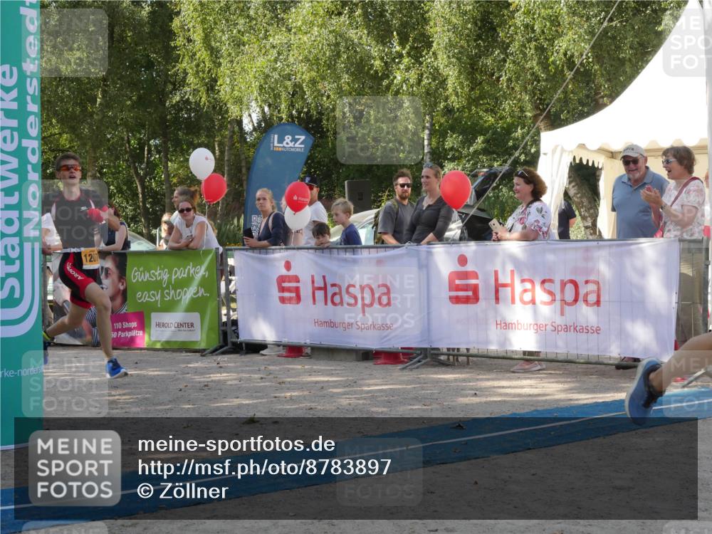 07.09.2025 - 19. Norderstedt Triathlon Zöllner http://msf.ph/oto/8783897 07.09.2025 12:03:07 Ziel 1194, 1207, 1341 meine-sportfotos.de