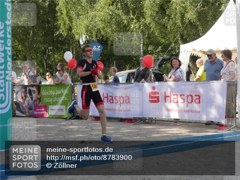 07.09.2025 - 19. Norderstedt Triathlon Zöllner http://msf.ph/oto/8783900 07.09.2025 12:03:08 Ziel 1194, 1207, 1341 meine-sportfotos.de