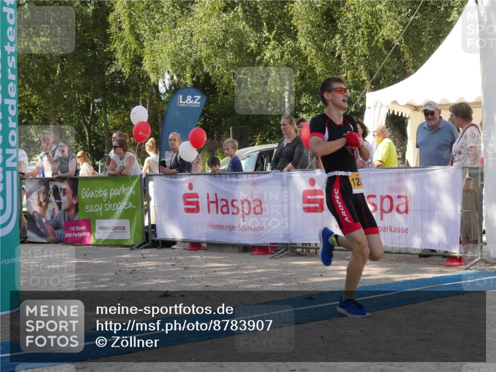 07.09.2025 - 19. Norderstedt Triathlon Zöllner http://msf.ph/oto/8783907 07.09.2025 12:03:08 Ziel 1194, 1207, 1341 meine-sportfotos.de