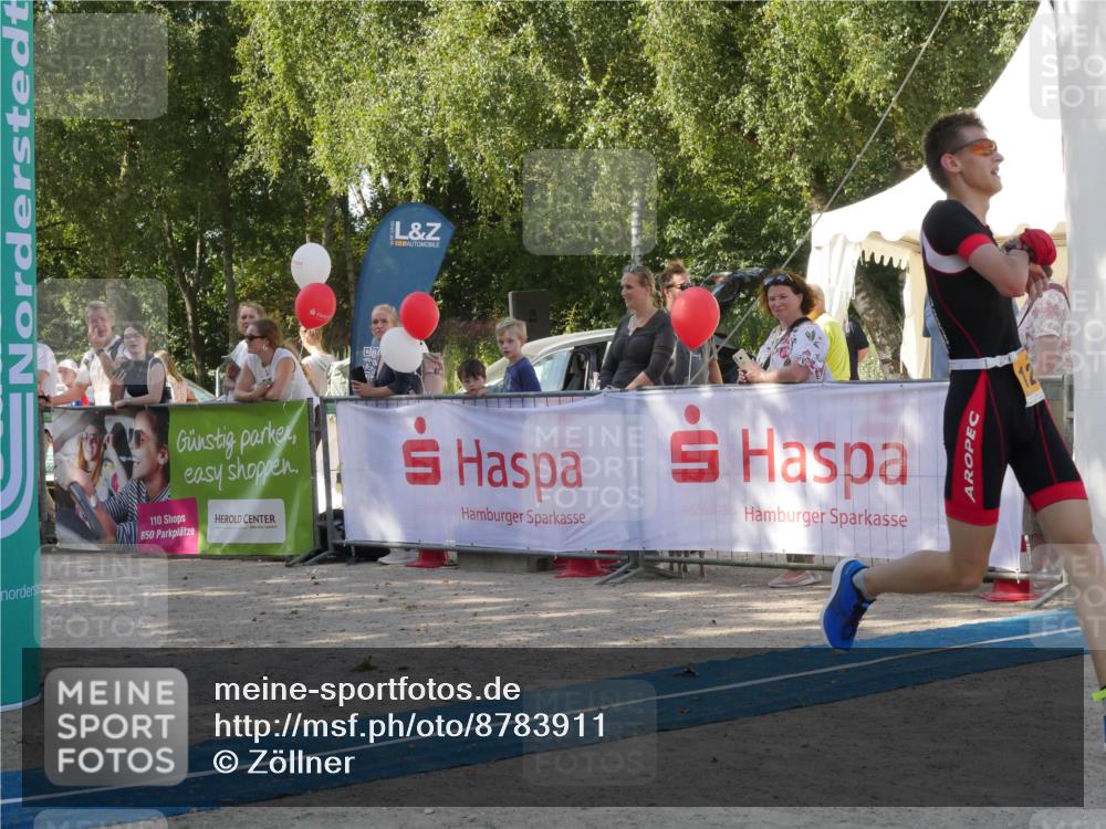 07.09.2025 - 19. Norderstedt Triathlon Zöllner http://msf.ph/oto/8783911 07.09.2025 12:03:08 Ziel 1194, 1207, 1341 meine-sportfotos.de