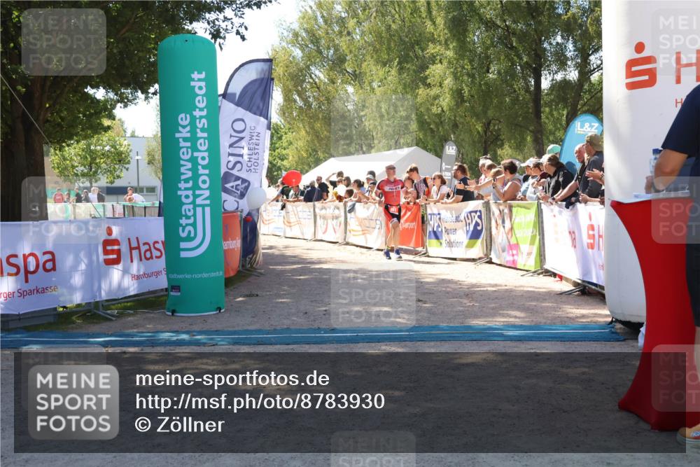 07.09.2025 - 19. Norderstedt Triathlon Zöllner http://msf.ph/oto/8783930 07.09.2025 13:07:18 Ziel 851 meine-sportfotos.de
