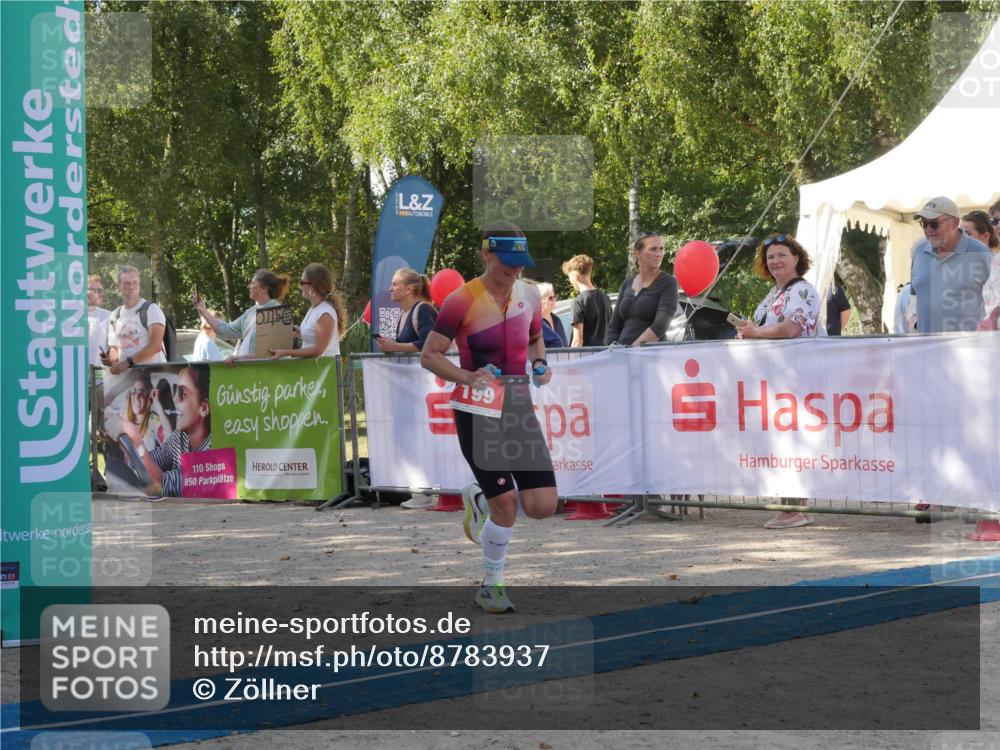 07.09.2025 - 19. Norderstedt Triathlon Zöllner http://msf.ph/oto/8783937 07.09.2025 12:03:24 Ziel 199 meine-sportfotos.de
