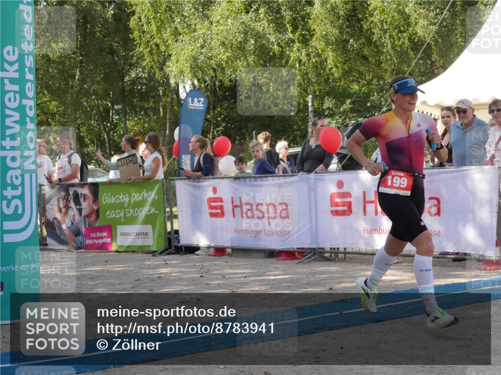 07.09.2025 - 19. Norderstedt Triathlon Zöllner http://msf.ph/oto/8783941 07.09.2025 12:03:24 Ziel 199 meine-sportfotos.de