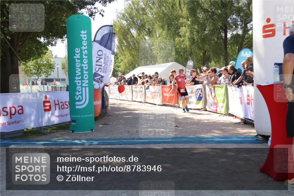 07.09.2025 - 19. Norderstedt Triathlon Zöllner http://msf.ph/oto/8783946 07.09.2025 13:07:19 Ziel 851 meine-sportfotos.de