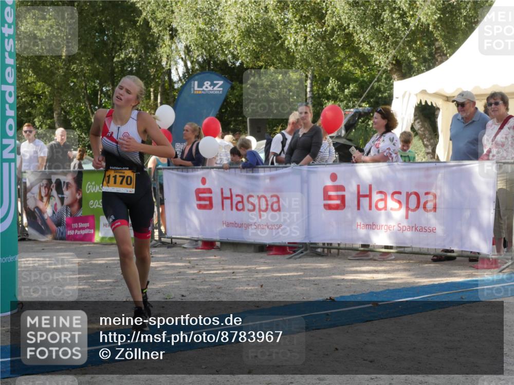 07.09.2025 - 19. Norderstedt Triathlon Zöllner http://msf.ph/oto/8783967 07.09.2025 12:04:10 Ziel 1170 meine-sportfotos.de