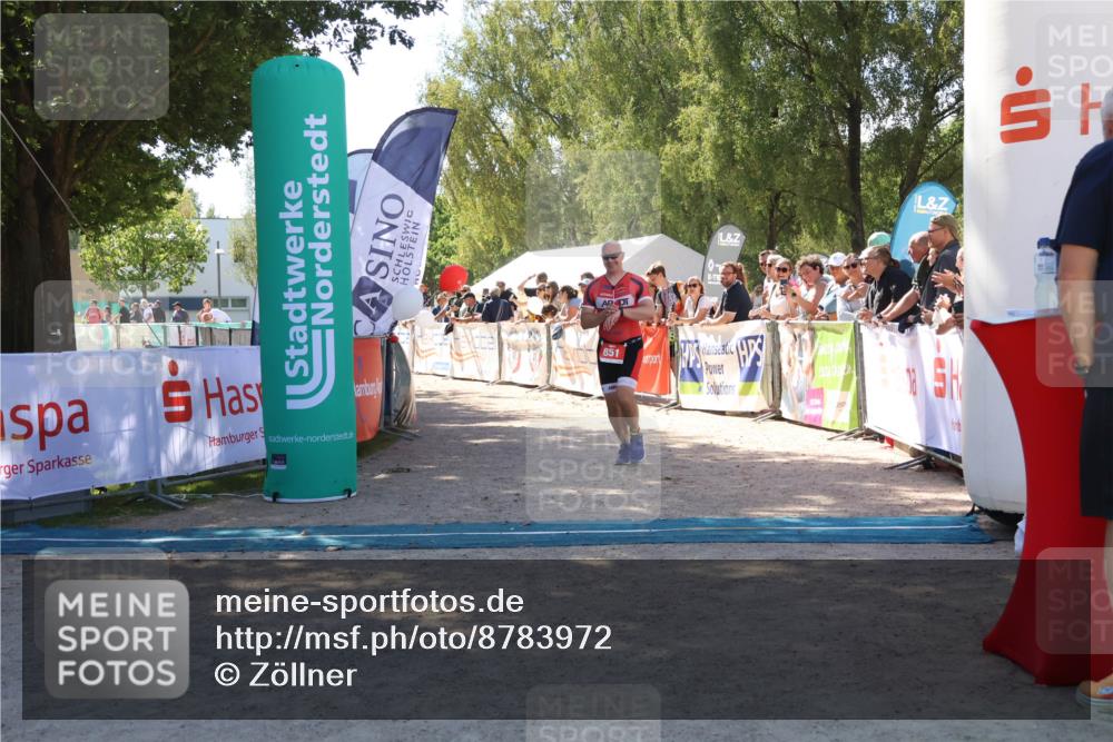 07.09.2025 - 19. Norderstedt Triathlon Zöllner http://msf.ph/oto/8783972 07.09.2025 13:07:21 Ziel 851 meine-sportfotos.de