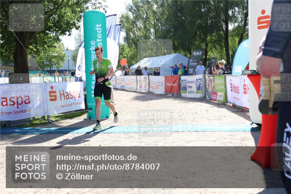 07.09.2025 - 19. Norderstedt Triathlon Zöllner http://msf.ph/oto/8784007 07.09.2025 15:17:52 Ziel 1004 meine-sportfotos.de