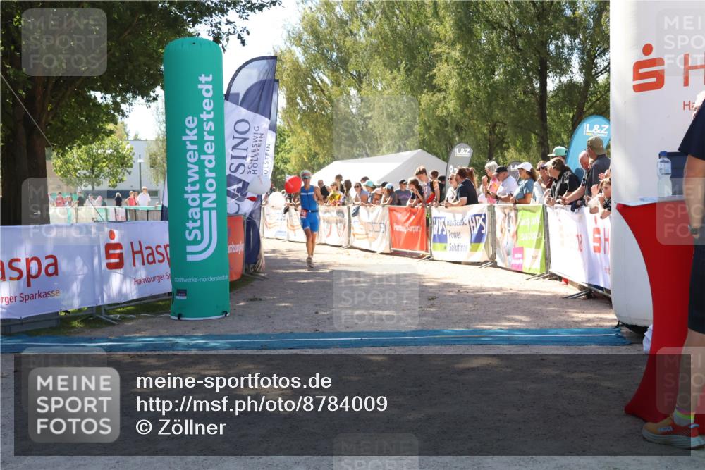 07.09.2025 - 19. Norderstedt Triathlon Zöllner http://msf.ph/oto/8784009 07.09.2025 13:07:45 Ziel 732, 1248 meine-sportfotos.de