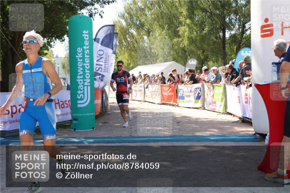 07.09.2025 - 19. Norderstedt Triathlon Zöllner http://msf.ph/oto/8784059 07.09.2025 13:07:49 Ziel 732, 1248 meine-sportfotos.de