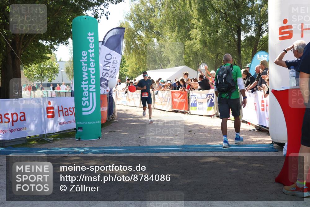 07.09.2025 - 19. Norderstedt Triathlon Zöllner http://msf.ph/oto/8784086 07.09.2025 13:07:57 Ziel 709, 788 meine-sportfotos.de