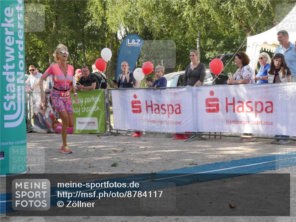 07.09.2025 - 19. Norderstedt Triathlon Zöllner http://msf.ph/oto/8784117 07.09.2025 12:07:50 Ziel 1200, 1314 meine-sportfotos.de