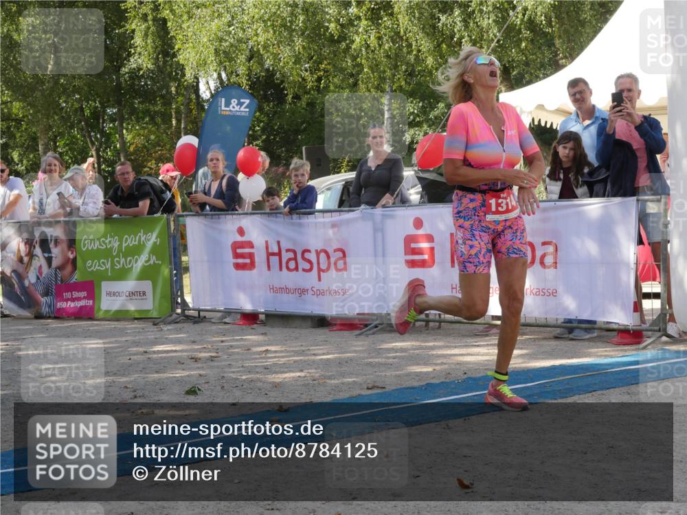 07.09.2025 - 19. Norderstedt Triathlon Zöllner http://msf.ph/oto/8784125 07.09.2025 12:07:51 Ziel 1200, 1314 meine-sportfotos.de