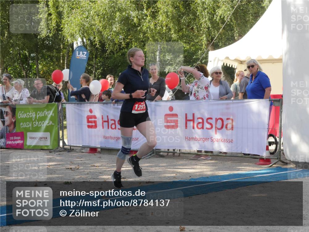 07.09.2025 - 19. Norderstedt Triathlon Zöllner http://msf.ph/oto/8784137 07.09.2025 12:08:19 Ziel 1257 meine-sportfotos.de