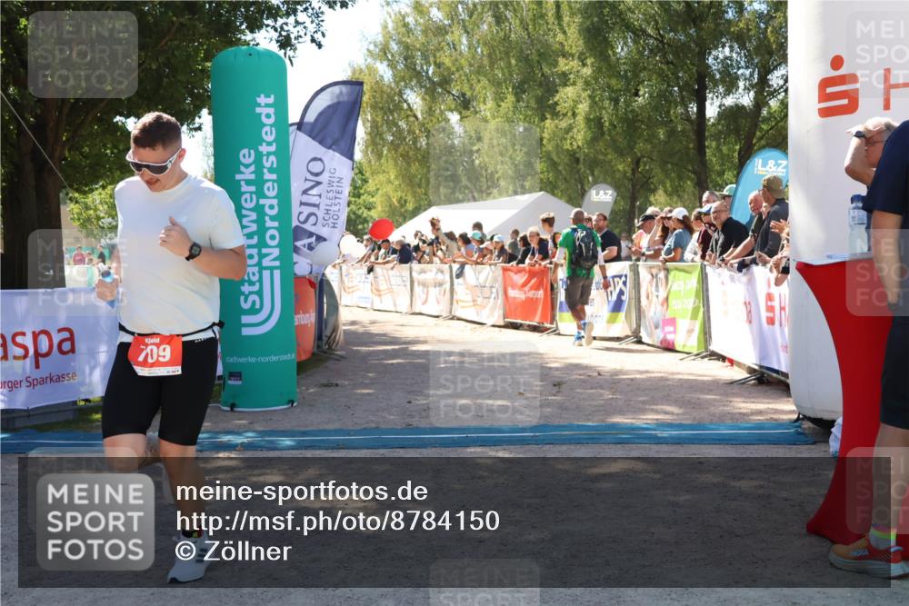 07.09.2025 - 19. Norderstedt Triathlon Zöllner http://msf.ph/oto/8784150 07.09.2025 13:08:03 Ziel 709, 788, 816 meine-sportfotos.de