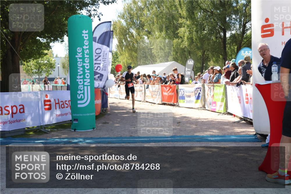 07.09.2025 - 19. Norderstedt Triathlon Zöllner http://msf.ph/oto/8784268 07.09.2025 13:08:33 Ziel 167 meine-sportfotos.de