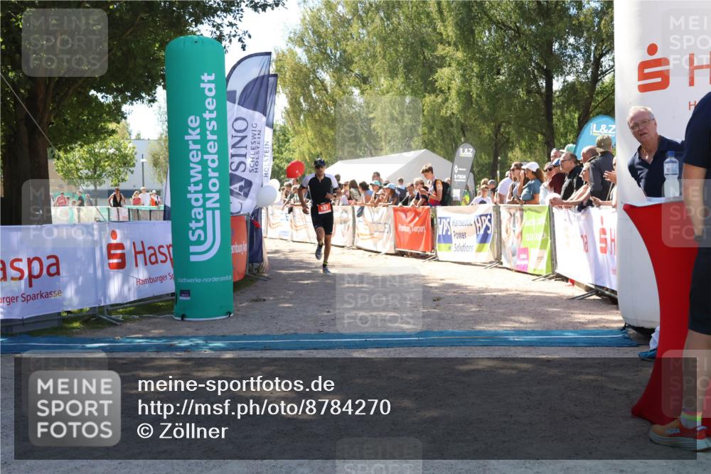 07.09.2025 - 19. Norderstedt Triathlon Zöllner http://msf.ph/oto/8784270 07.09.2025 13:08:33 Ziel 167 meine-sportfotos.de