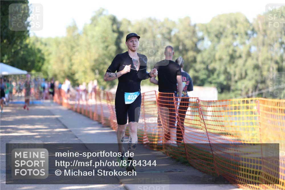 07.09.2025 - 19. Norderstedt Triathlon Michael Strokosch http://msf.ph/oto/8784344 07.09.2025 16:13:59 Laufen 402, 407 meine-sportfotos.de