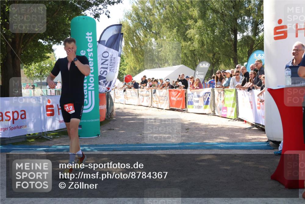 07.09.2025 - 19. Norderstedt Triathlon Zöllner http://msf.ph/oto/8784367 07.09.2025 13:08:52 Ziel 1212 meine-sportfotos.de