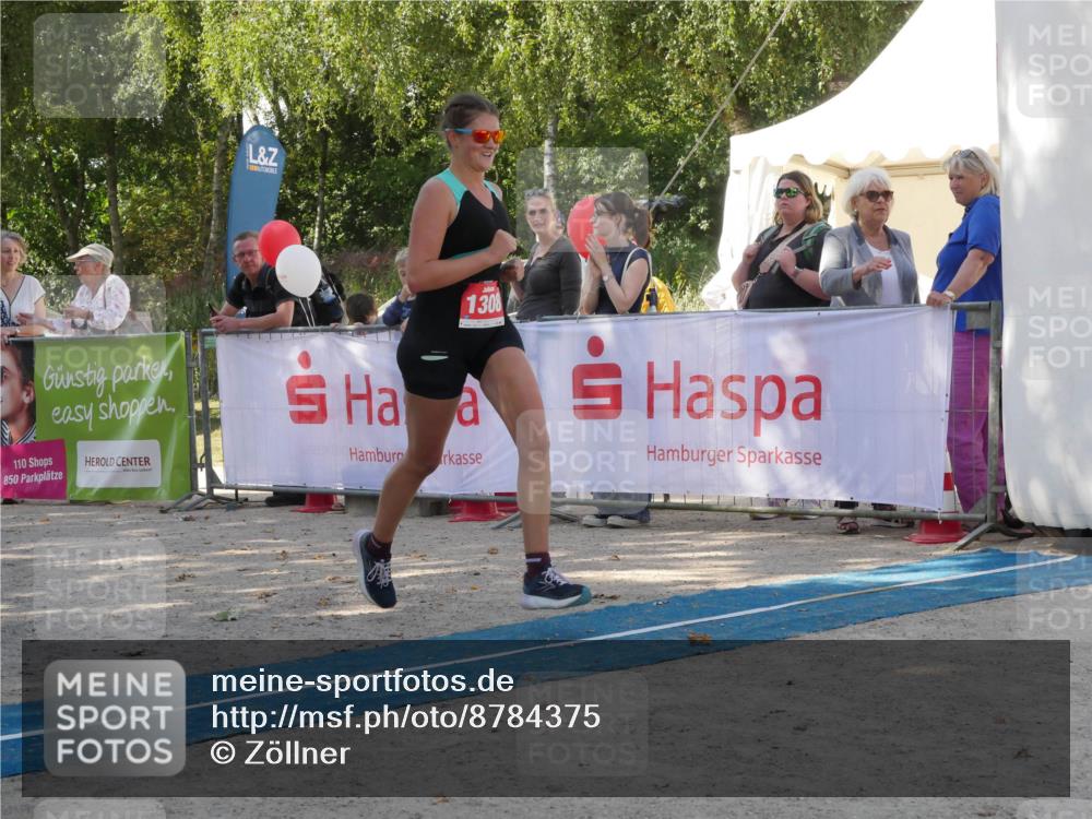 07.09.2025 - 19. Norderstedt Triathlon Zöllner http://msf.ph/oto/8784375 07.09.2025 12:13:35 Ziel 1308 meine-sportfotos.de