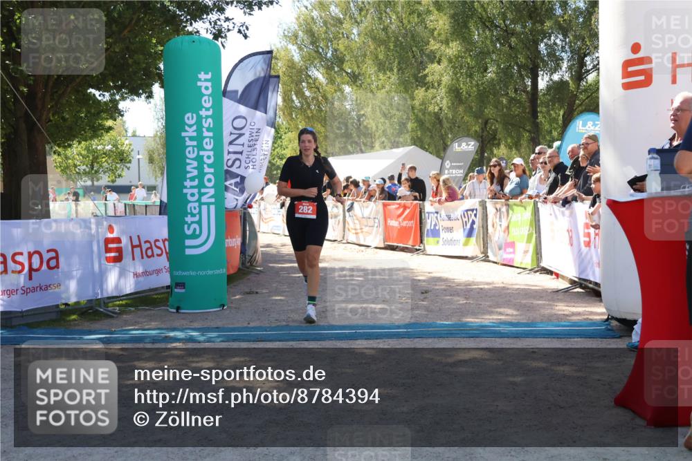 07.09.2025 - 19. Norderstedt Triathlon Zöllner http://msf.ph/oto/8784394 07.09.2025 13:09:00 Ziel 282 meine-sportfotos.de