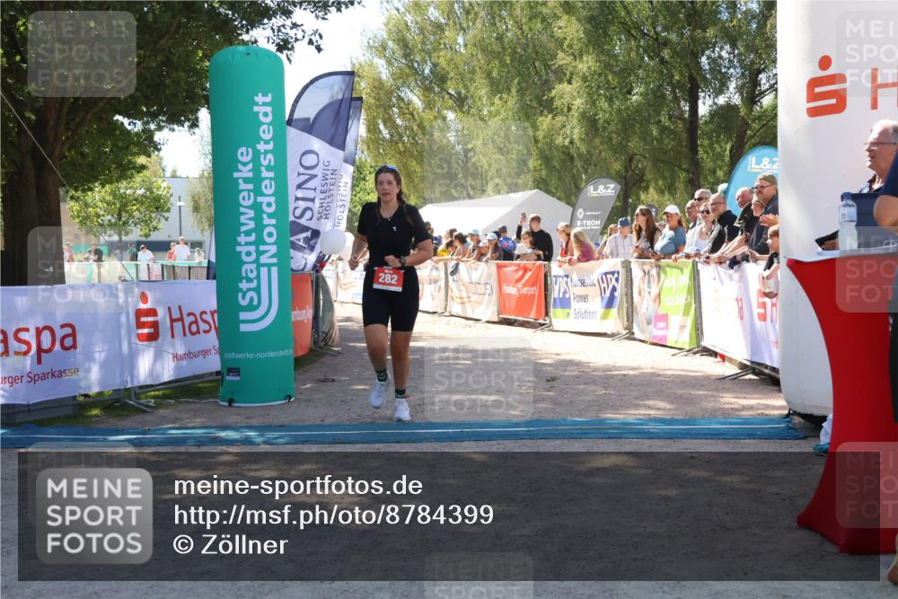 07.09.2025 - 19. Norderstedt Triathlon Zöllner http://msf.ph/oto/8784399 07.09.2025 13:09:00 Ziel 282 meine-sportfotos.de