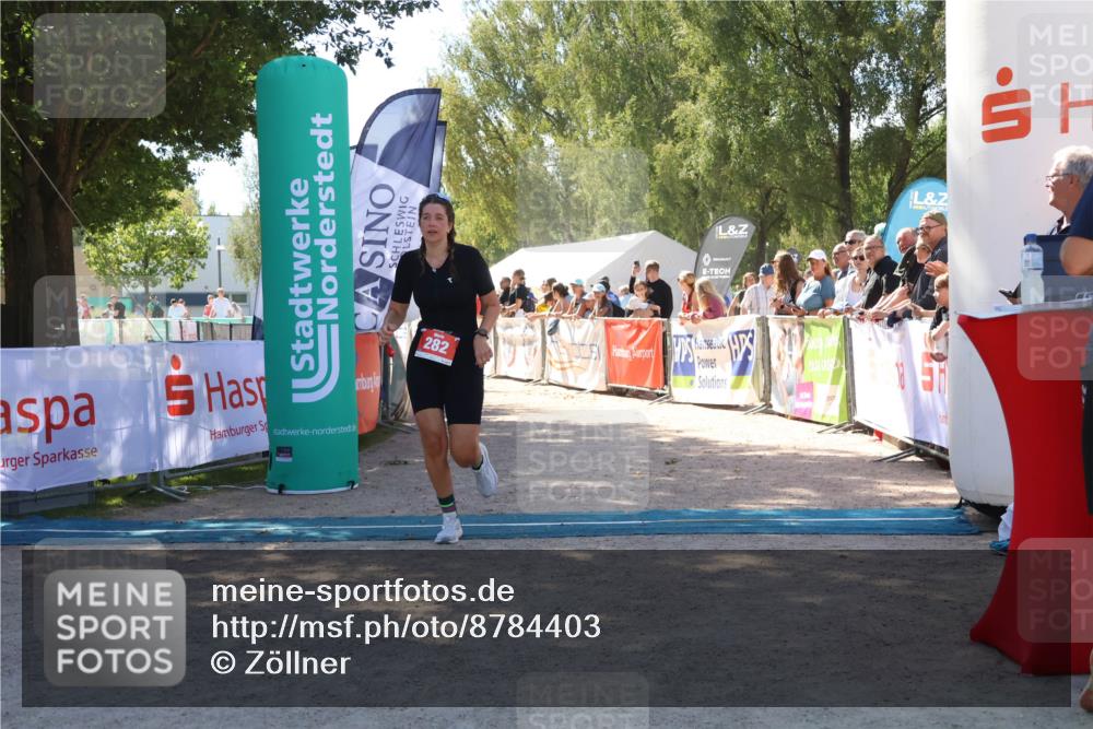 07.09.2025 - 19. Norderstedt Triathlon Zöllner http://msf.ph/oto/8784403 07.09.2025 13:09:00 Ziel 282 meine-sportfotos.de