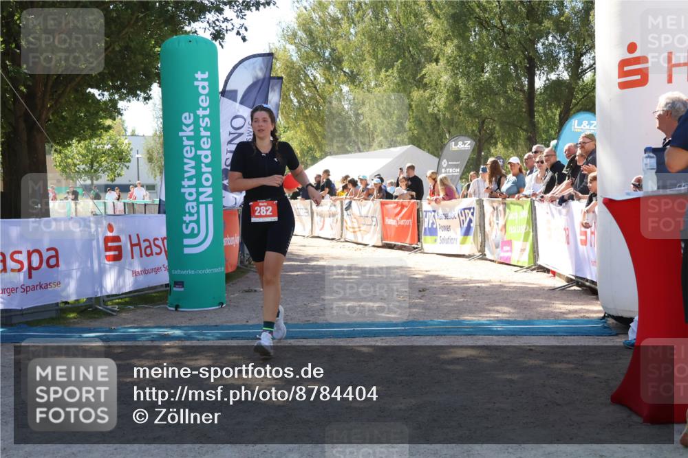 07.09.2025 - 19. Norderstedt Triathlon Zöllner http://msf.ph/oto/8784404 07.09.2025 13:09:00 Ziel 282 meine-sportfotos.de