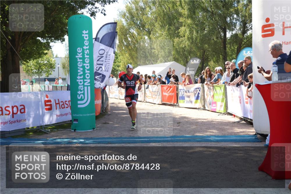 07.09.2025 - 19. Norderstedt Triathlon Zöllner http://msf.ph/oto/8784428 07.09.2025 13:09:14 Ziel 713 meine-sportfotos.de
