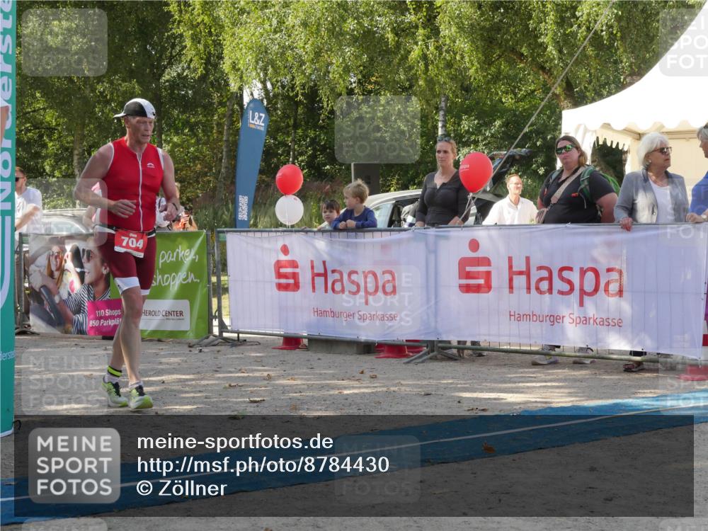 07.09.2025 - 19. Norderstedt Triathlon Zöllner http://msf.ph/oto/8784430 07.09.2025 12:14:35 Ziel 704 meine-sportfotos.de
