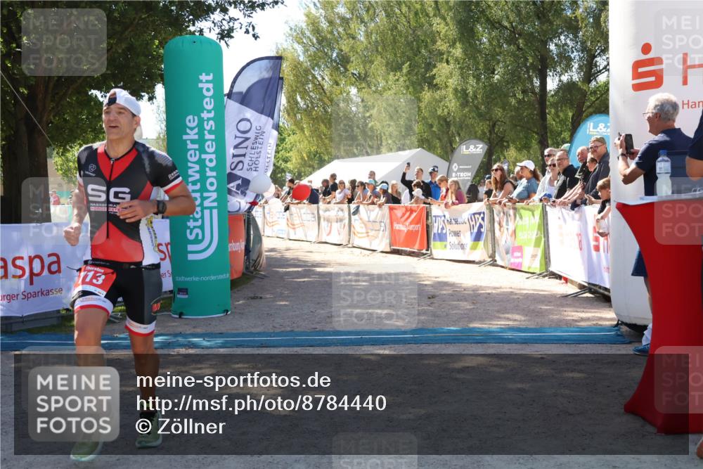 07.09.2025 - 19. Norderstedt Triathlon Zöllner http://msf.ph/oto/8784440 07.09.2025 13:09:15 Ziel 713 meine-sportfotos.de