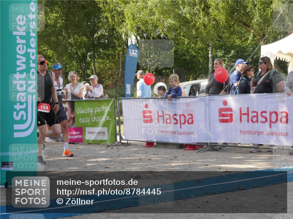 07.09.2025 - 19. Norderstedt Triathlon Zöllner http://msf.ph/oto/8784445 07.09.2025 12:14:49 Ziel 154, 819 meine-sportfotos.de