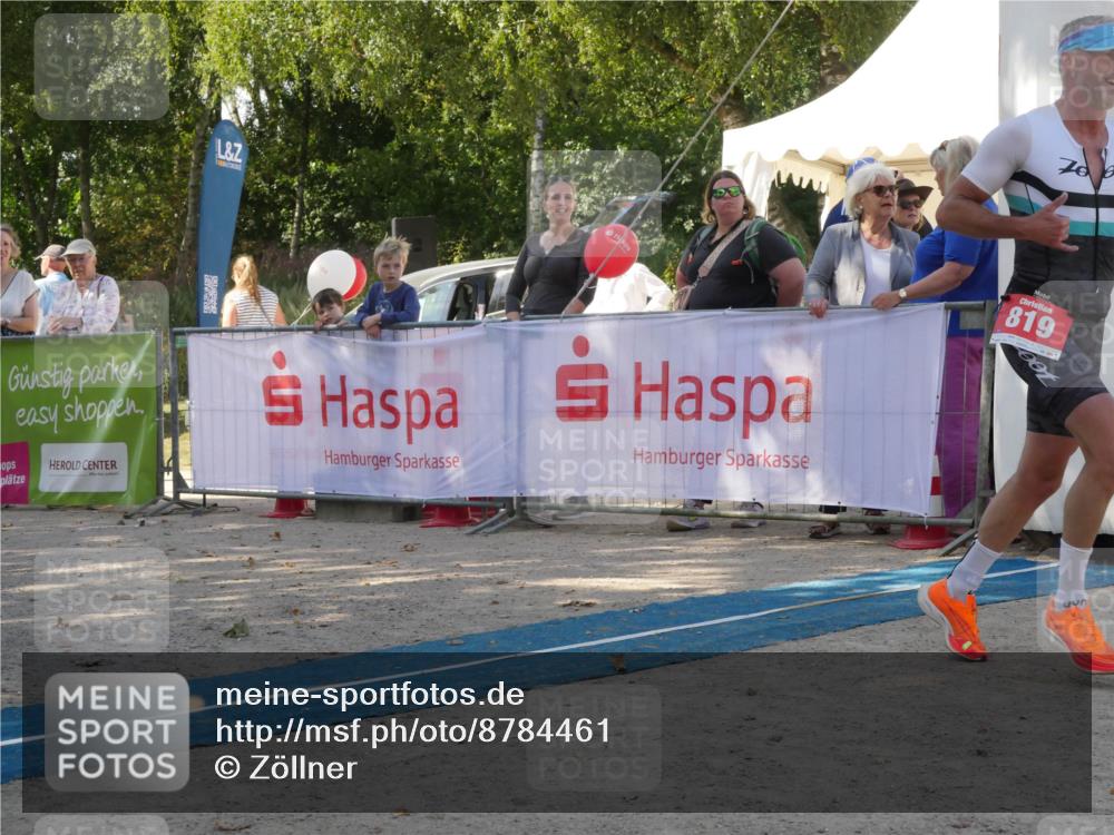 07.09.2025 - 19. Norderstedt Triathlon Zöllner http://msf.ph/oto/8784461 07.09.2025 12:14:51 Ziel 154, 819 meine-sportfotos.de
