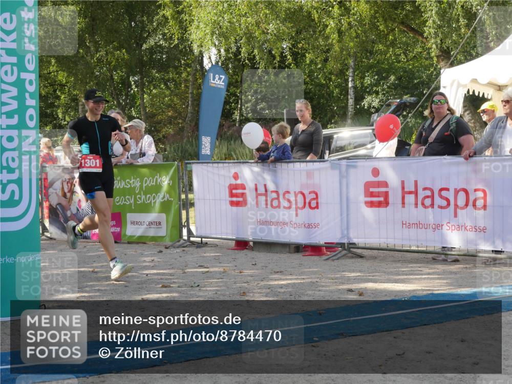 07.09.2025 - 19. Norderstedt Triathlon Zöllner http://msf.ph/oto/8784470 07.09.2025 12:15:48 Ziel 1301 meine-sportfotos.de