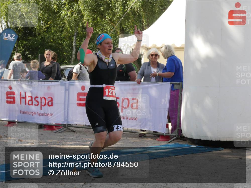 07.09.2025 - 19. Norderstedt Triathlon Zöllner http://msf.ph/oto/8784550 07.09.2025 12:17:40 Ziel 1218 meine-sportfotos.de