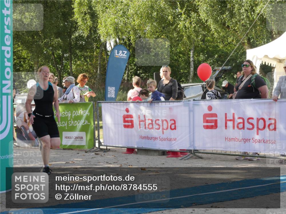 07.09.2025 - 19. Norderstedt Triathlon Zöllner http://msf.ph/oto/8784555 07.09.2025 12:17:52 Ziel 1394 meine-sportfotos.de